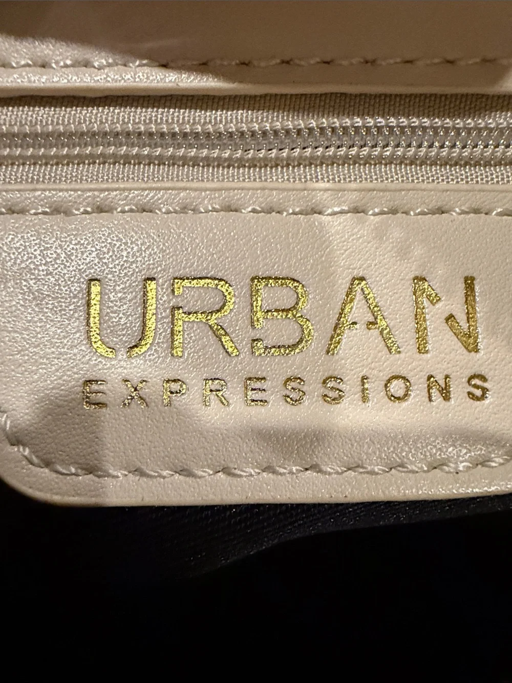 Urban Expressions  Oatmilk Woven Tracy Bag
